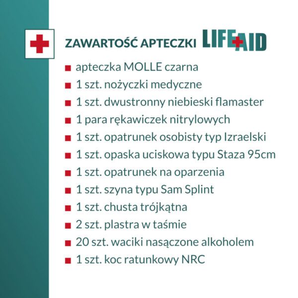 Apteczka taktyczna wzór LFA1