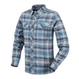 Helikon - Koszula Defender Mk2 Pilgrim - Blue Plaid - KO-DPG-SR-P6501