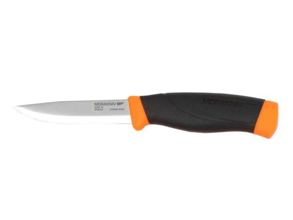 Morakniv - Nóż Companion HeavyDuty F - Stal węglowa - Pomarańczowy - 12495-1