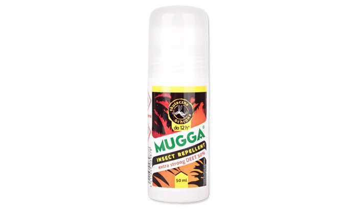 Mugga - Preparat odstraszający owady - 50% DEET - Roll-On - 50ml-1