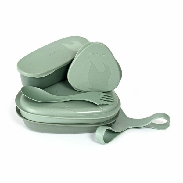 Light My Fire - Zestaw turystyczny LunchKit BIO - SandyGreen - 2413710610-1