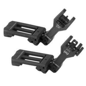 Strike Industries - Przyrządy celownicze Sidewinder II BUIS Backup Iron Sights - Czarne - SIDEWINDERII-BK-1