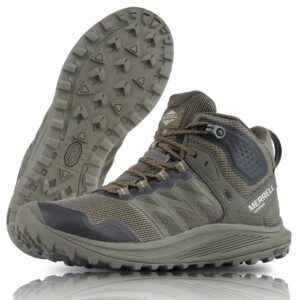 Merrell - Buty Nova 3 Tactical Mid - Dark Olive - J005053-1