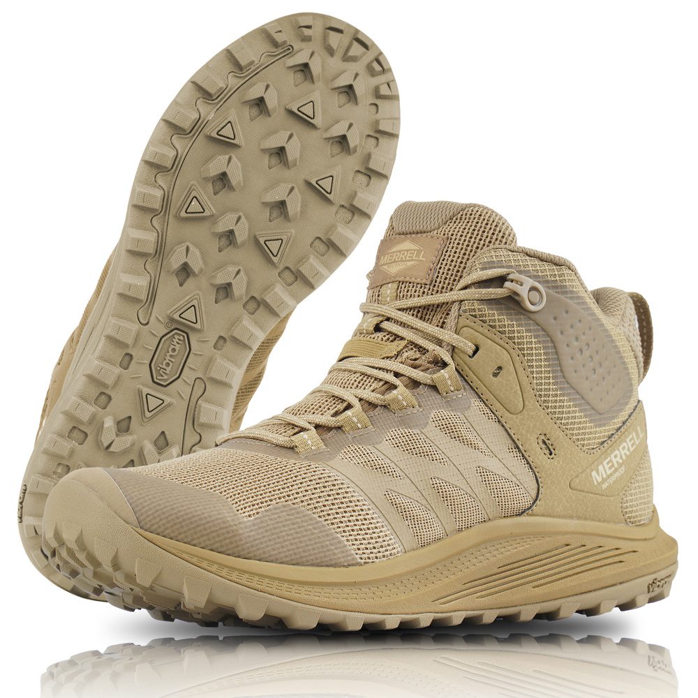 Merrell - Buty Nova 3 Tactical Mid - Coyote - J005051-1