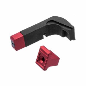 Strike Industries - Powiększony zwalniacz magazynka do Glock Gen 1/2/3 - Red - SI-G3-MagRelease-RED-1