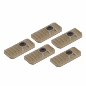 Strike Industries - Zaślepki LINK Cover do M-LOK / KeyMod - 5 szt. - FDE - SI-LINK-COVER-FDE-1