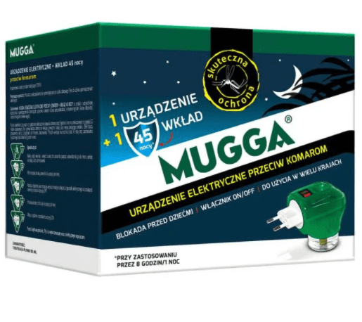 Mugga - Elektrofumigator Mugga + wkład 45N - 35 ml