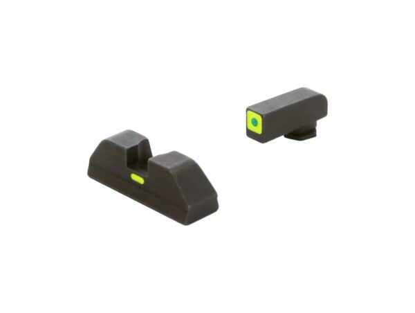 Przyrządy celownicze Ameriglo GL-5614 LUMIGREEN do pistoletu Glock-3