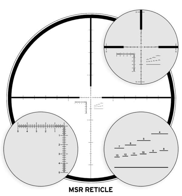 Luneta Steiner Military 3-15x50 M5Xi-3