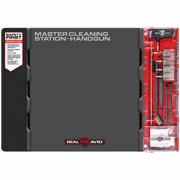 Real Avid - Mata rusznikarska Master Cleaning Station™ - Handgun - AVMCS-P-1