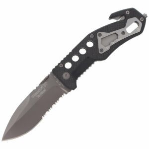 Nóż składany ratowniczy G10 Black Rescue Folder