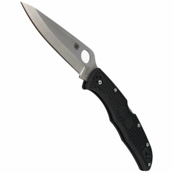 Nóż Spyderco Endura 4 FRN Black Plain (C10PBK)-4