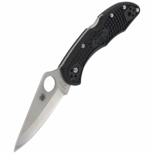 Nóż Spyderco Delica 4 FRN Black Plain (C11PBK)-5