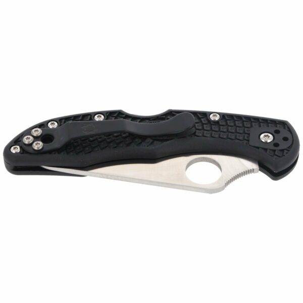 Nóż Spyderco Delica 4 FRN Black Plain (C11PBK)-6