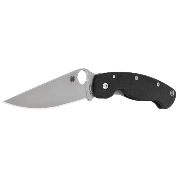 Nóż składany Spyderco Military Model G-10 Black Plain (C36GPE)-2