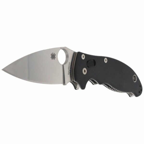 Nóż składany Spyderco Manix 2 G-10 Black Plain (C101GP2)-2