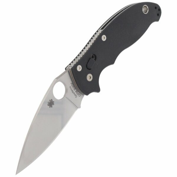 Nóż składany Spyderco Manix 2 G-10 Black Plain (C101GP2)-5