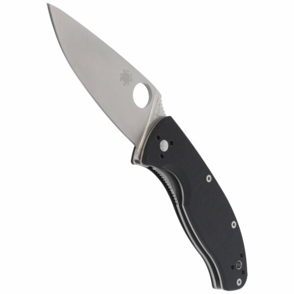 Nóż Spyderco Tenacious G-10 Black Plain (C122GP)-4