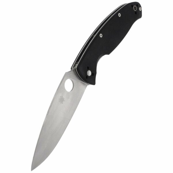 Nóż Spyderco Resilience G-10 Black Plain (C142GP)-5