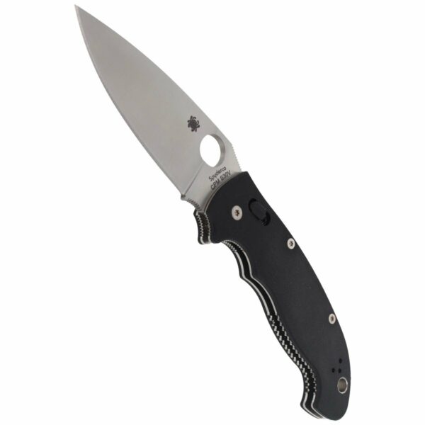 Nóż składany Spyderco Manix 2 XL G-10 Black Plain (C95GP2)-4