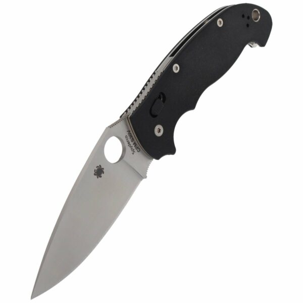 Nóż składany Spyderco Manix 2 XL G-10 Black Plain (C95GP2)-5