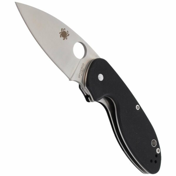 Nóż Spyderco Efficient G-10 Black Plain (C216GP)-4