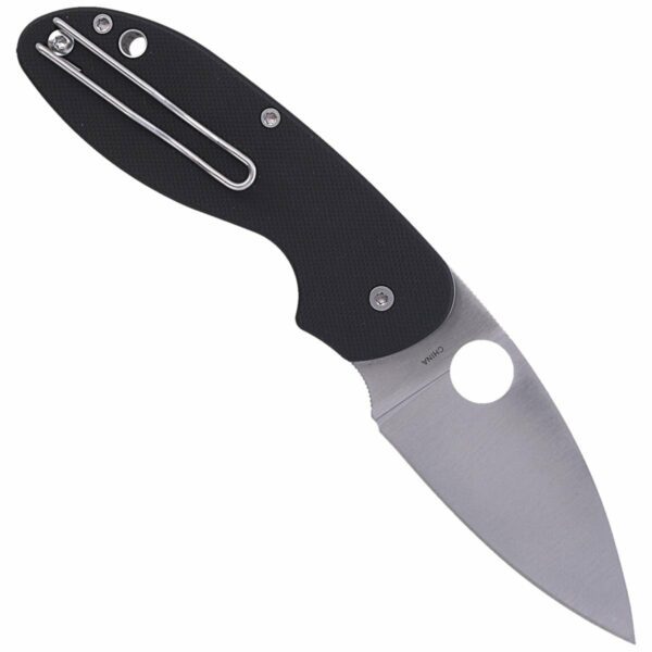 Nóż Spyderco Efficient G-10 Black Plain (C216GP)-3