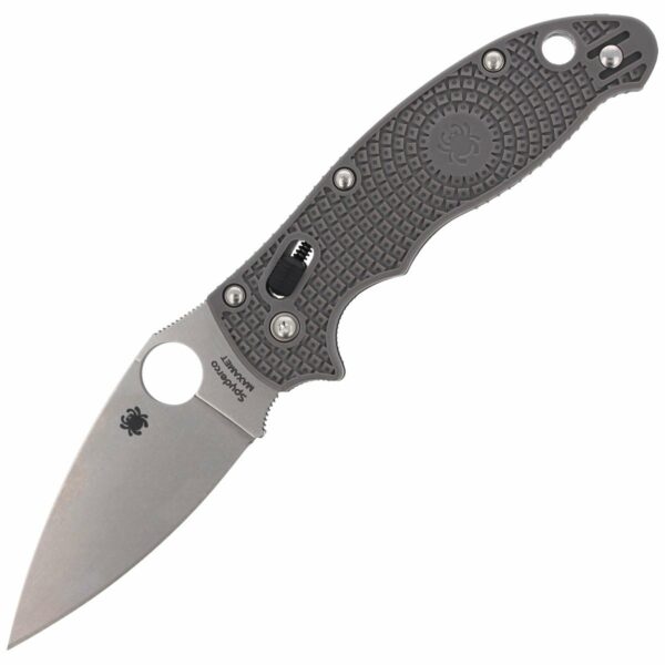 Nóż Spyderco Manix 2 Lightweight Gray Maxamet Plain (C101PGY2)-1