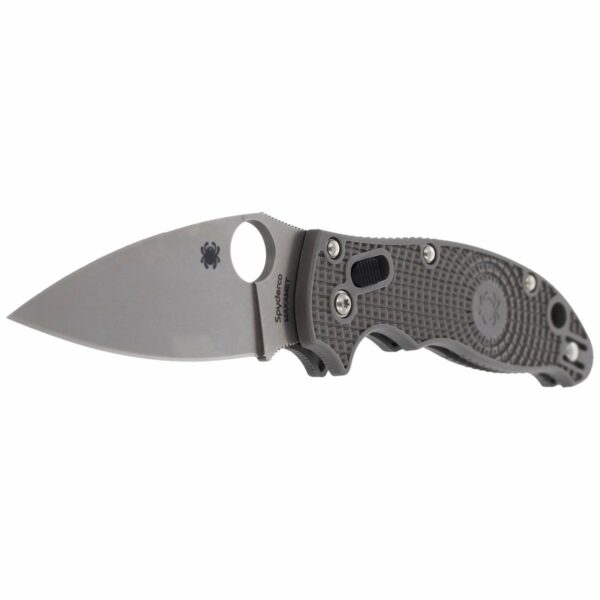 Nóż Spyderco Manix 2 Lightweight Gray Maxamet Plain (C101PGY2)-2