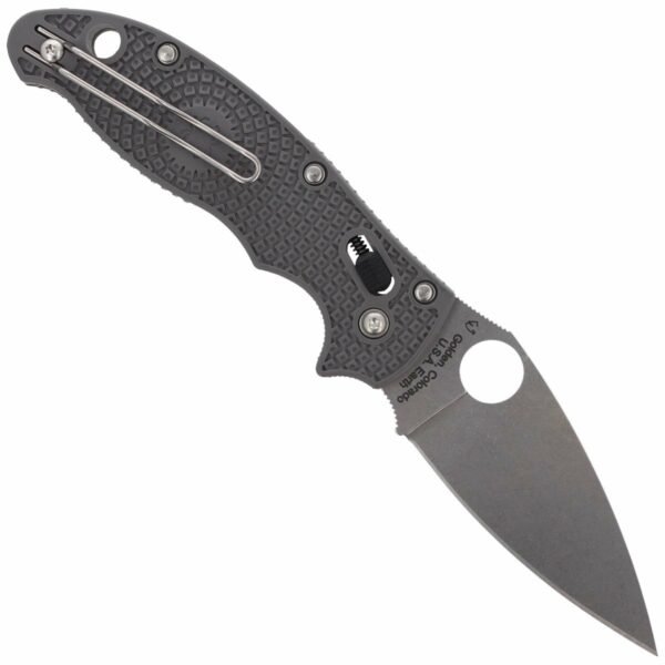 Nóż Spyderco Manix 2 Lightweight Gray Maxamet Plain (C101PGY2)-3