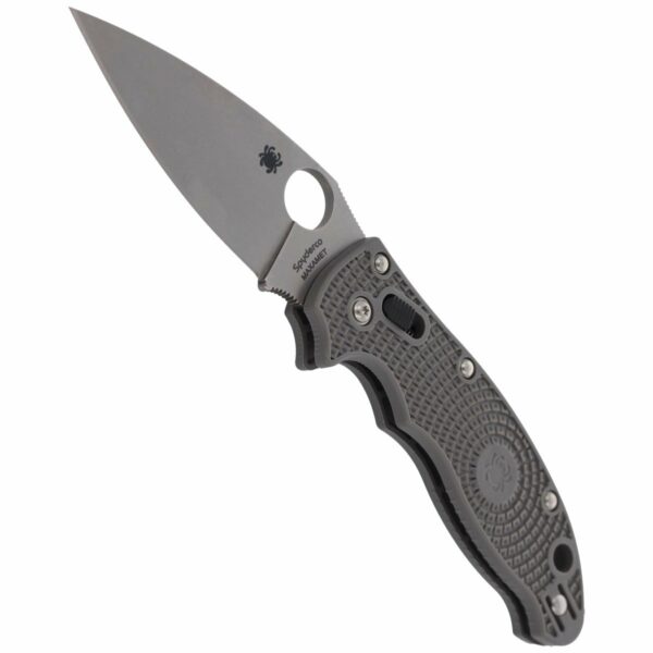 Nóż Spyderco Manix 2 Lightweight Gray Maxamet Plain (C101PGY2)-4