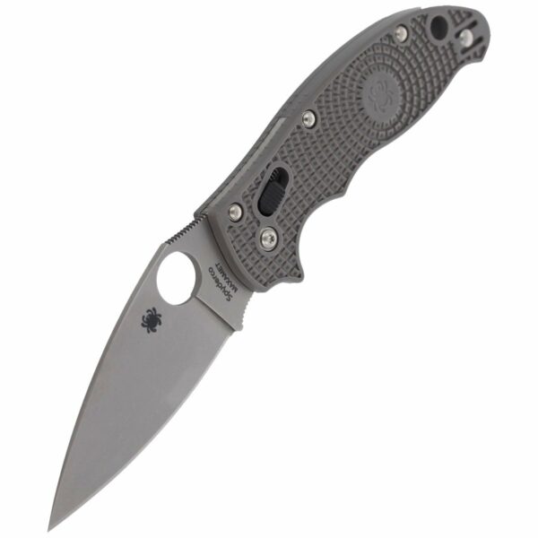 Nóż Spyderco Manix 2 Lightweight Gray Maxamet Plain (C101PGY2)-5