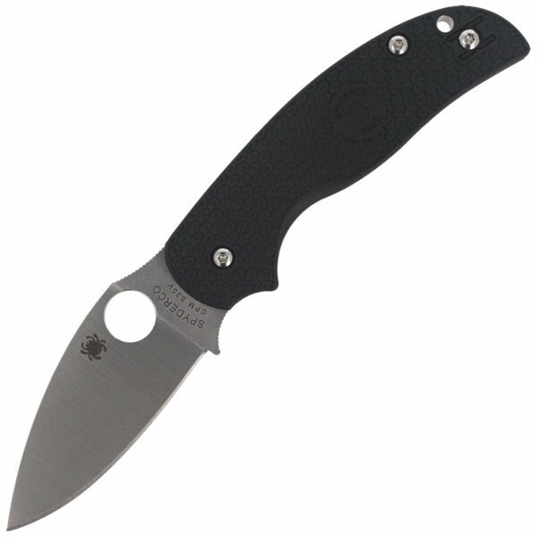 Nóż składany Spyderco Sage 5 Lightweight Plain (C123PBK)-1