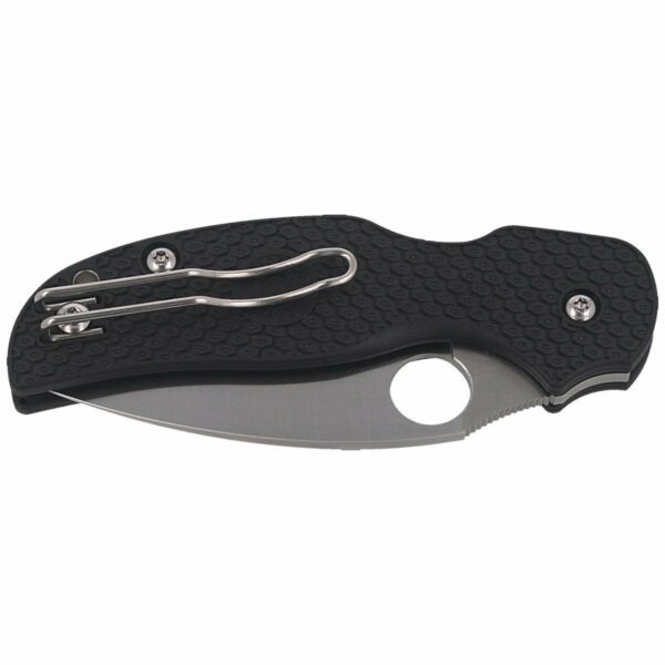 Nóż składany Spyderco Sage 5 Lightweight Plain (C123PBK)-2