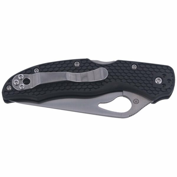 Nóż składany Spyderco Byrd Harrier 2 Lightweight Black, Plain (BY01PBK2)-2