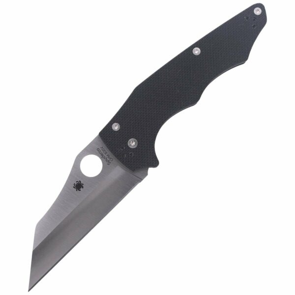 Nóż składany Spyderco YoJumbo G-10 Black Plain (C253GP)-1