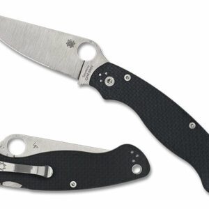 Nóż składany Spyderco Military 2 Sprint Run Carbon Fiber, Satin CPM S90V by Sal, Eric Glesser (C36CFP2)