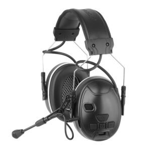 Earmor - Aktywne ochronniki słuchu C51 - NRR 24 dB - Bluetooth 5.3 - Czarny - C51-BK-1